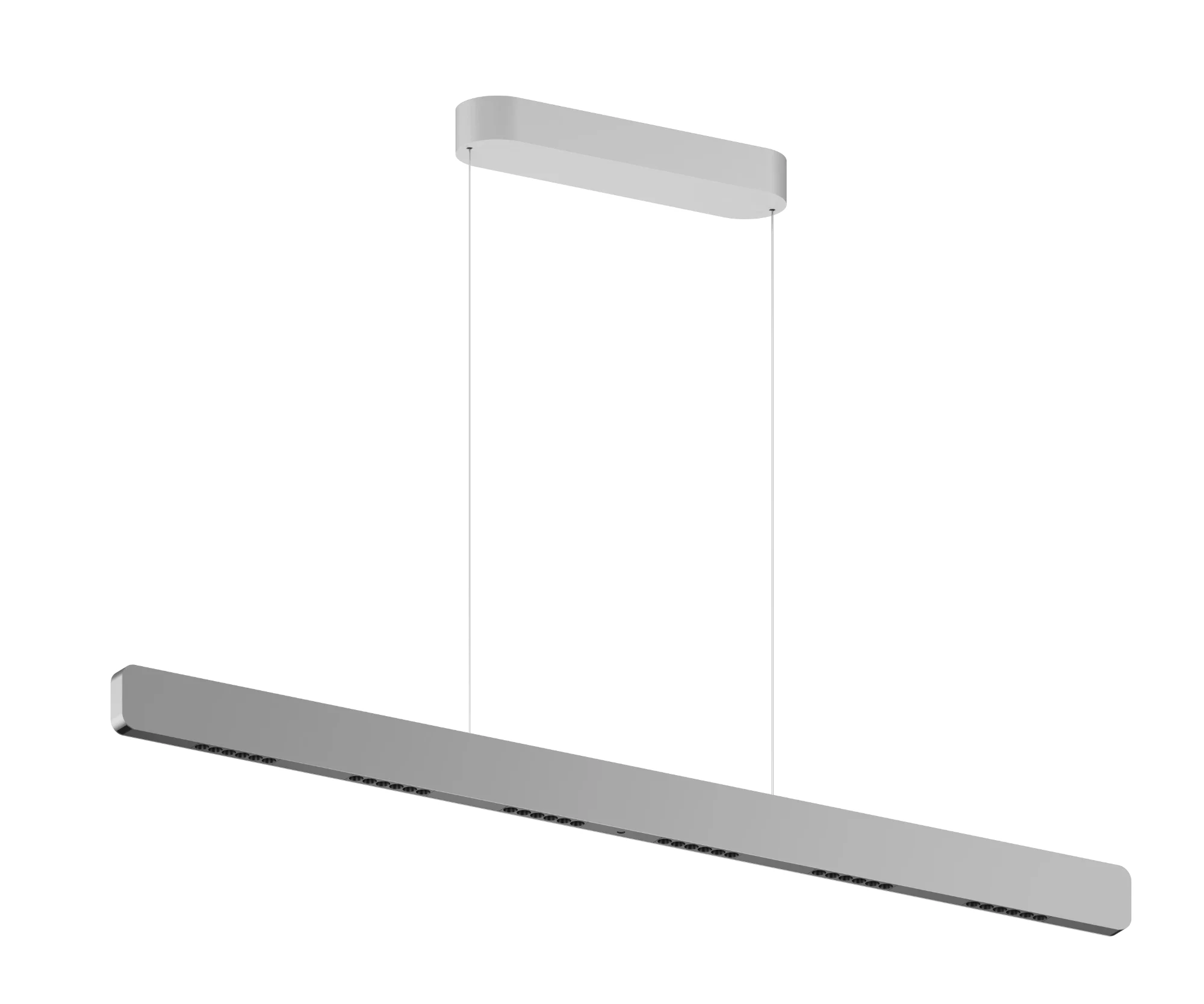 Silver Linea Bar Pendant — Linea series · Up/down bar — Silver