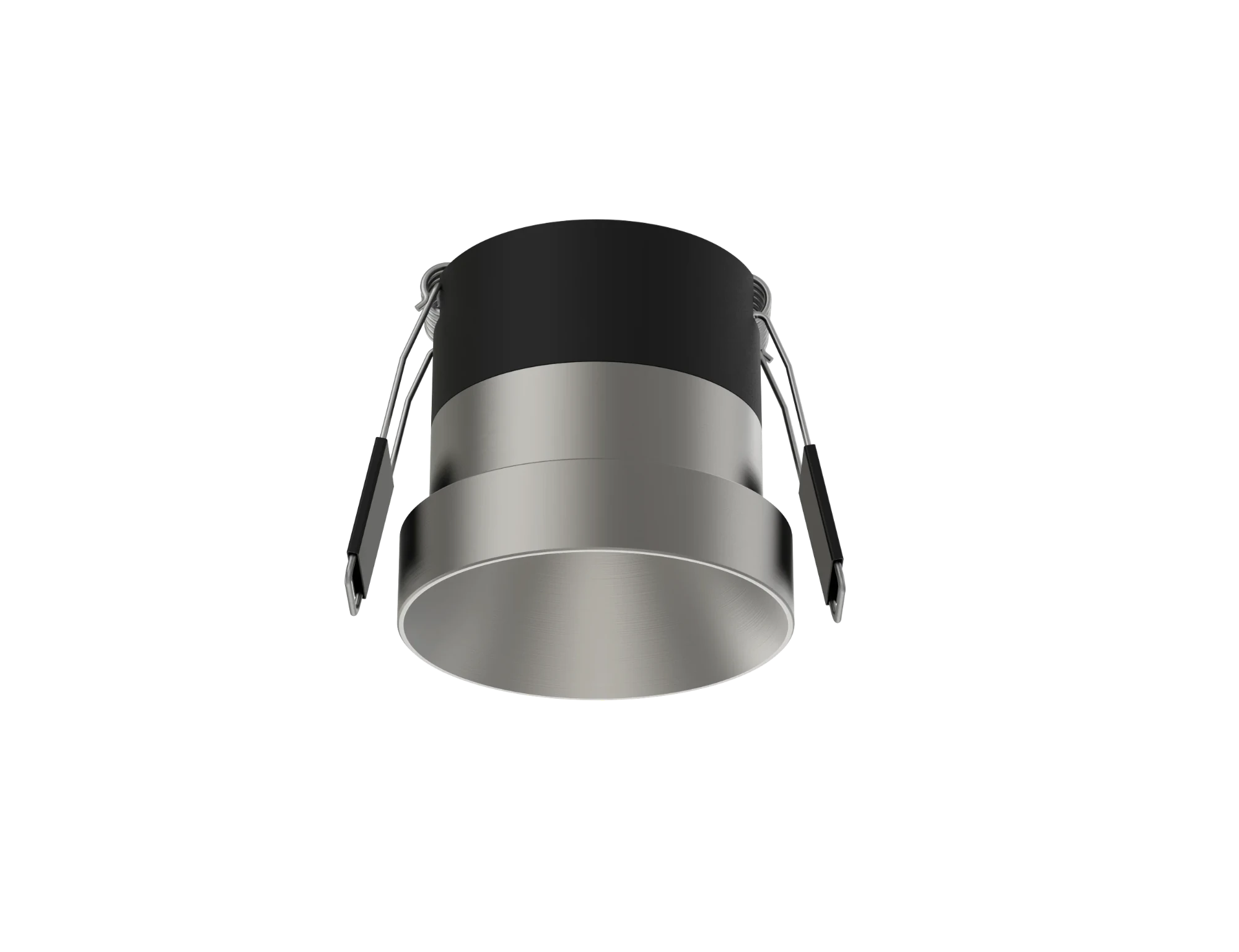 Silver Nova Spot — Nova series · Semi-recessed cylinder — Matte Silver